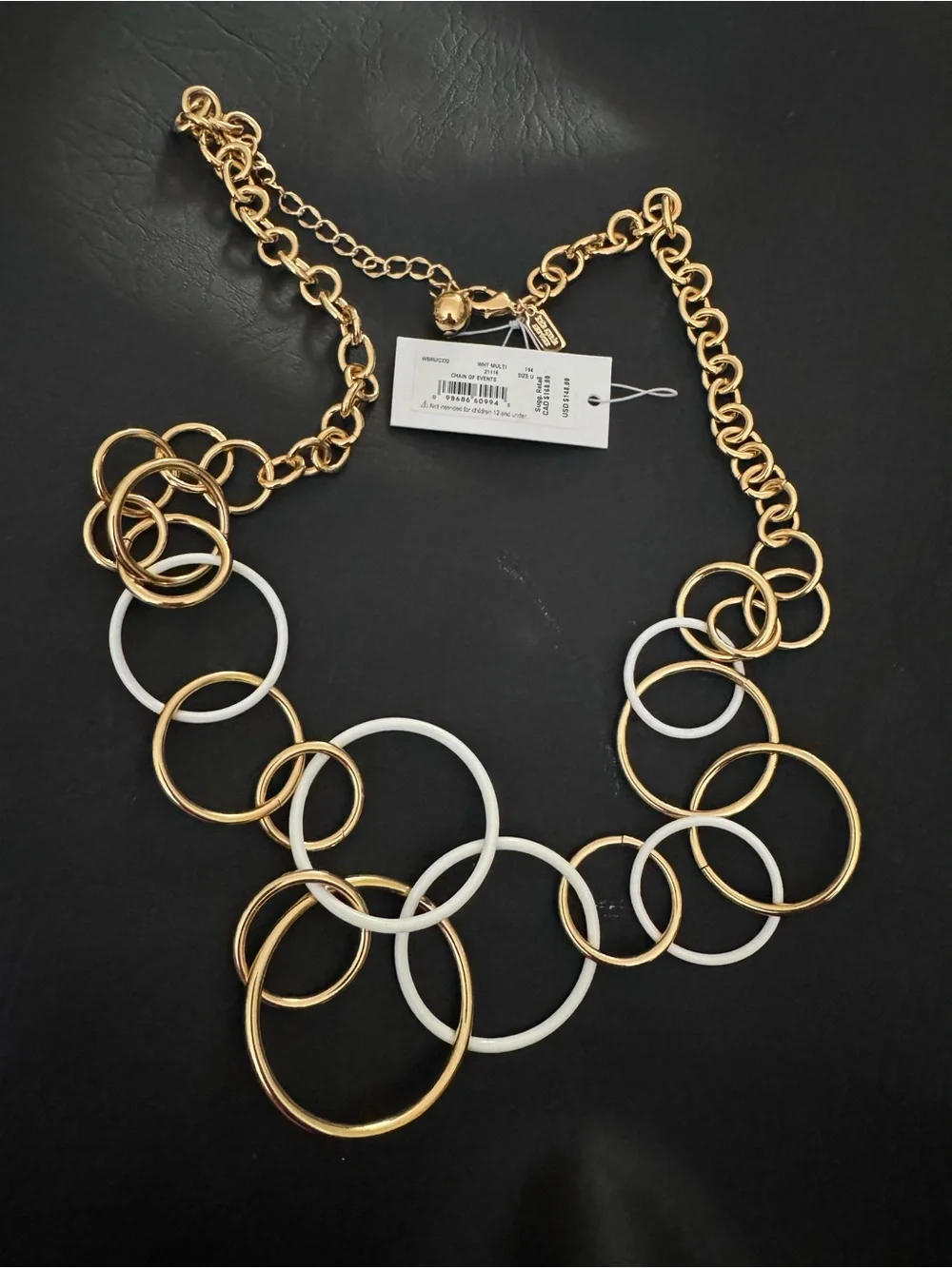 NWT Kate Spade Chain of events Necklace
